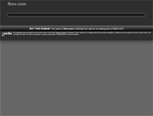 Tablet Screenshot of fkov.com